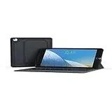 ZAGG Rugged Messenger Keyboard Case kompatibel mit iPad 10.2 (2019) - Grau, Mehrfarbig, 8371030000