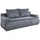 SUN GARDEN Lenon Schlafsofa 207x94x90 cm mit Stauraumfunktion und Kissen Grau