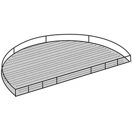Kela Schubladenmatte 50 x 150 cm, Schrankfolie transparent, 4 Stück, Antirutschmatte Schublade, SOLETTA, Kunststoff