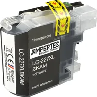Ampertec Kompatible Tinte ersetzt Brother LC-227XLBK schwarz