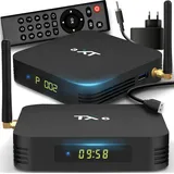 TV Box MediaPlayer 4/32 GB Fernbedienung HD Streaming USB 3.0 Smart Media Player 1080P HDR Chromecast Smart TV Box Android WIFI Quad Core Retoo