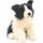 Uni-Toys Border Collie 26 cm Schwarz/Weiß