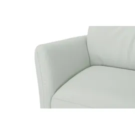 Max Schelling Sessel Elmira Leder 81 x 120 x 92 cm Grau elektrisch, drehbar