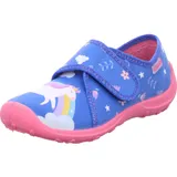Fischer Markenschuh Einhorn Hausschuh Blau 27