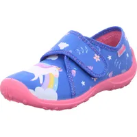 Fischer Markenschuh Einhorn Hausschuh Blau 27