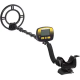 Maclean Brackets Maclean MCE995 Hunter Metalldetektor mit Wasserdichter Suchspule und LCD Display DISC-Modus Metallsuchgerät Pinpoint Drahtlos Batteriebetrieben (Metalldetektor)