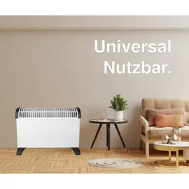 TK Gruppe Elektroheizer Heizung Konvektor 1500 Watt - Mobile Heizgerät