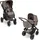 ABC-Design ABC Design Salsa 4 Air Nature Pure Edition Kinderwagen Kombikinderwagen - Grau