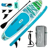 LuxusKollektion Aufblasbares Stand Up Paddle Board SUP Komplettset Erwachsene