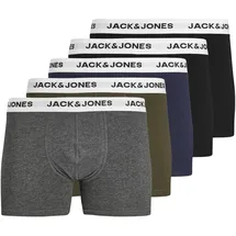 JACK & JONES JACBASIC Boxershorts Grün L 5er Pack