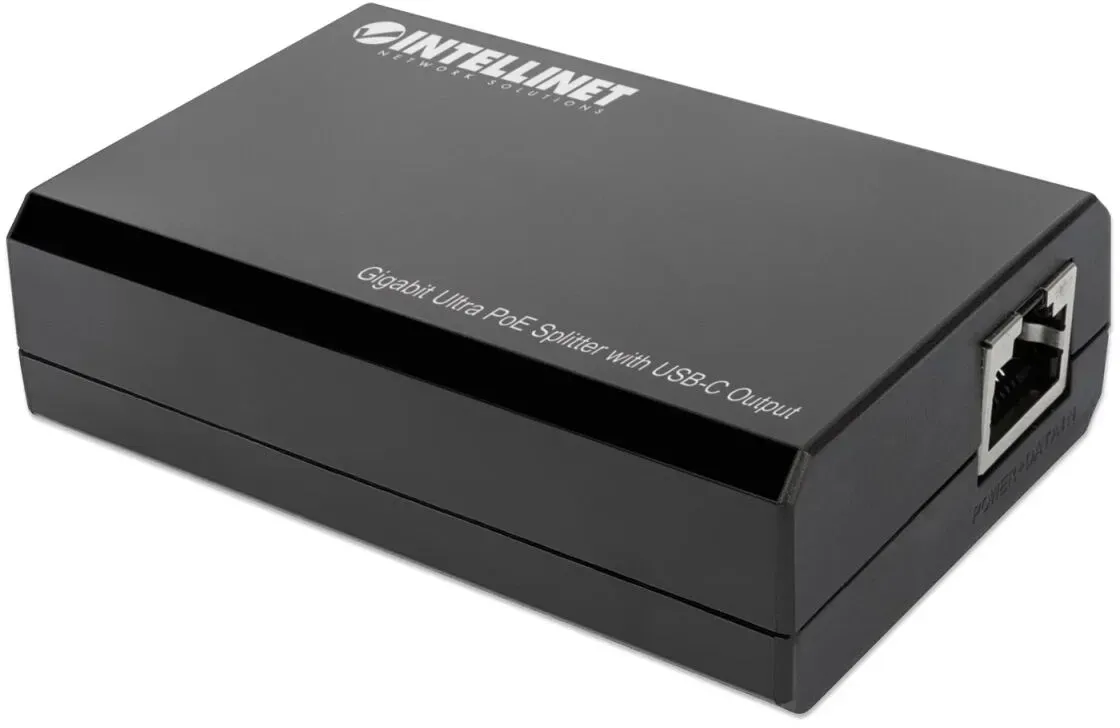 Intellinet 561693 Netzwerksplitter Power over Ethernet (PoE) Schwarz