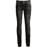 John Doe Betty XTM Damenjeans, schwarz, Größe 30