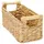 HMF Aufbewahrungskorb 30 x 15 x 13 cm 1-tlg. beige