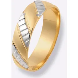 Fingerring LADY Gr. 23, gold (gelbgold 375), Fingerringe, Damen, 23, Metall-Metall, Metall, Metall