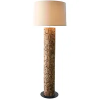 SalesFever Stehleuchte Treibholz Natur/Weiß 170 cm