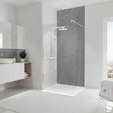 Schulte Duschrückwand Grau