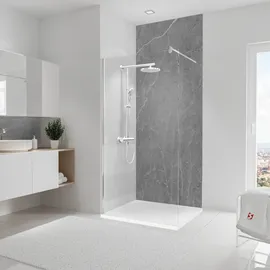 Schulte Duschrückwand Grau