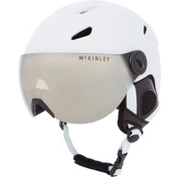 Mc Kinley McKINLEY Herren Ski-Helm Pulse S2 Visor HS-01, Weiß/Schwarz/Grau, L