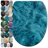 Sanilo WC-Sitz Absenkautomatik Fluffy Blau