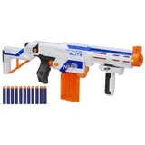 NERF N-Strike Elite Retaliator, Spielzeugblaster mit Abnehmbarer Schulterstütze, Laufverlängerung und Handgriff, in verschiedenen Ausführung