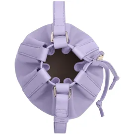 Dudu Filicudi Beuteltasche Leder Lila