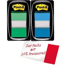 Post-it Post-it® Index Haftmarker farbsortiert 2x 50 Streifen