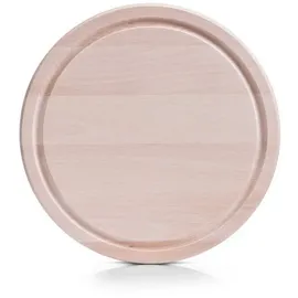 Zeller 22700 Vesperteller, Buche, ca. 25 x 25 x 1,5 cm, beige