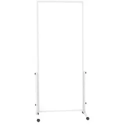 Whiteboard mobil MAULsolid grau easy2move 75x180cm