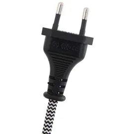 Steinhauer Stehleuchte Standleuchte Beistelllampe Leuchte Wohnzimmer, Metall schwarz E27