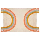 Atmosphera Kinderteppich Regenbogenteppich 100x150 mehrfarbig 150 cm