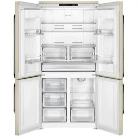 Smeg FQ960P6 Multi Door (572 l, 1870 mm hoch, Creme)