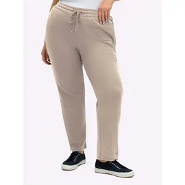 Sieh an! Jersey-Hose komfortabel braun 50