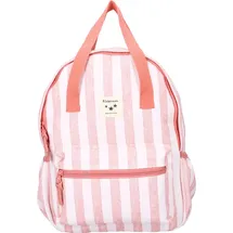 KidzRoom Stripe Frenzy Rucksack - Pink / White - One Size