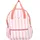 KidzRoom Stripe Frenzy Rucksack - Pink / White - One Size