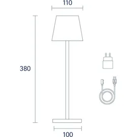 Sigor Nuindie nachtschwarz Easy-Connect