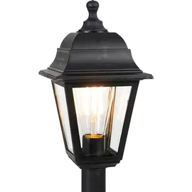 QAZQA Laterne Kunststoff 122 cm 1 Stück schwarz