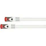 Python RNS Patchkabel Cat.6 S/FTP PiMF PVC 250MHz OFC 25m weiß