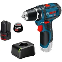 Bosch GSR 12V-15 inkl. 1 x 2,0 Ah + Ladegerät
