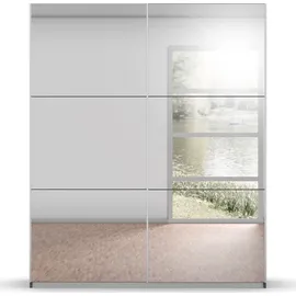 Rauch Schwebetürenschrank Reflect 175 x 210 x 59 cm Grau