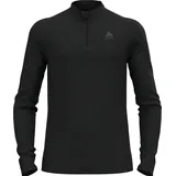 Odlo Herren Merino 200 Turtle Neck Zip Longsleeve (Größe S