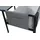 Möbilia Sitzgruppe 1 Ecksofa, 1 Couchtisch inkl. Kissen Stahl/Olefin