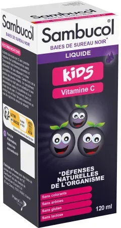 Sambucol Kids Liquid Sirup Für Kinder Flasche 120ml