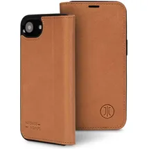 JT Berlin iPhone 16e/17e Flipcase Braun