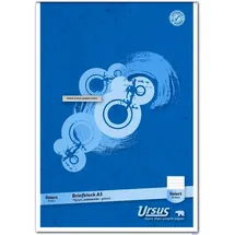 Staufen Briefblock A5, 70g/m2, 50 Blatt, liniert