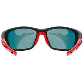 Uvex Sportstyle 232 P black mat red mirror red one size