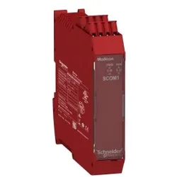 Schneider Electric XPSMCMCO0000S1G Modul sichere Kommunikation, 1 Kanal (Anfang/Ende der Linie), Modicon Sicherheitscontroller XPSMCM, Schraubklemmen