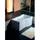 Polysan TIGRA asymmetrische Raumsparbadewanne 170 x 80 cm (1-tlg) schwarz