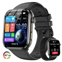 Blackview Smartwatch Herren Damen AMOLED-Bildschirm immer an Fitnessuhr Sportuhr