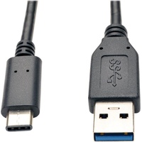Tripp Lite U428-003 USB-C-zu-USB-A-Kabel (Stecker/Stecker), USB 3.0 USB Kabel 0,91 m USB 3.2 Gen 1 (3.1 Gen 1) USB A