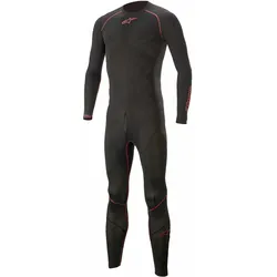 Alpinestars Ride Tech Lite einteiliger Unteranzug - schwarz-rot - XS-S